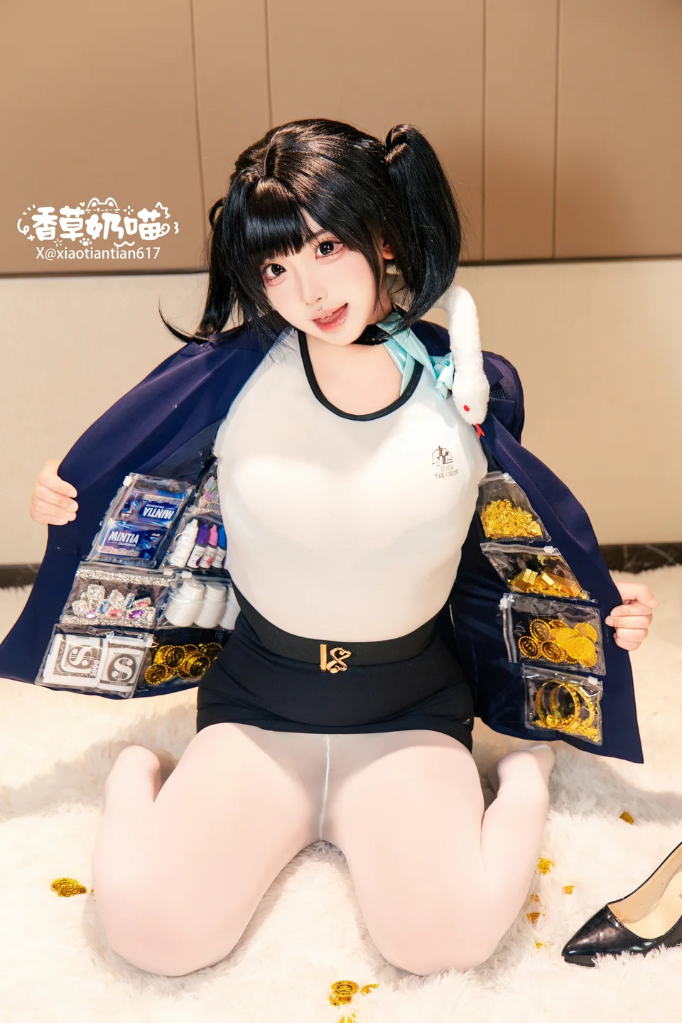 香草奶喵 - No.005 索拉 [136P,22V-2.36GB] tg@simisebaisi 【丝足阁】059.webp